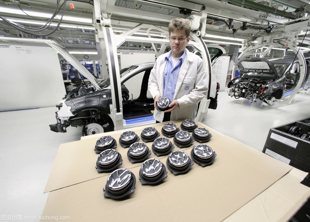 大眾汽車公司volkswagenag在沃爾夫斯堡工廠生產客車,最終組裝大眾tiguan,運動型多功能車,沃爾夫斯堡,下薩克森州,德國,歐洲